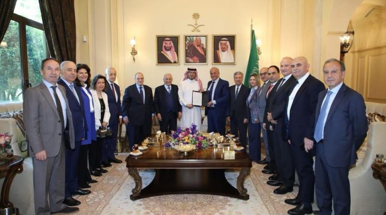 زيارة وفد من الهيئة الإدارية لتجمع الصناعيين في البقاع سفارة المملكة العربية السعودية في بيروت
